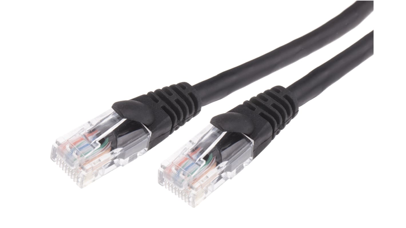 Kabel Ethernet Cat5e długość 1m Z zakończeniem RS PRO LSZH średnica 5.5mm