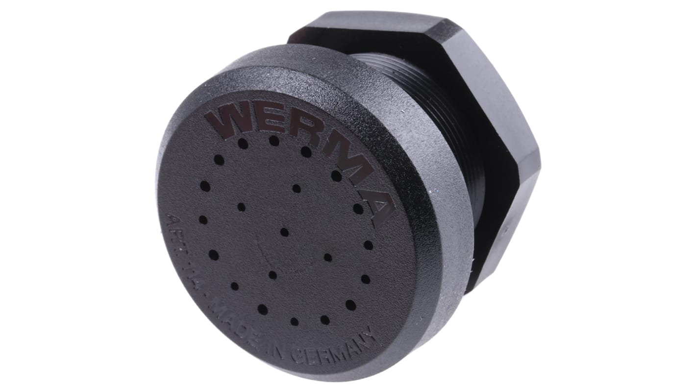 Cicalino piezo Werma, 230V ca, Ø 43mm, 85dB, tono Continuo, Montaggio a pannello