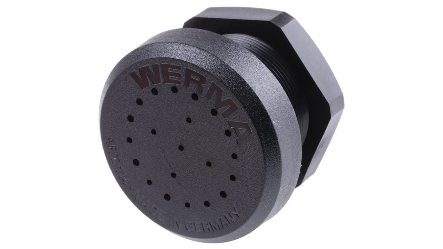 Buzzer piézo Werma 85dB Continu, 230V c.a. max, Montage panneau