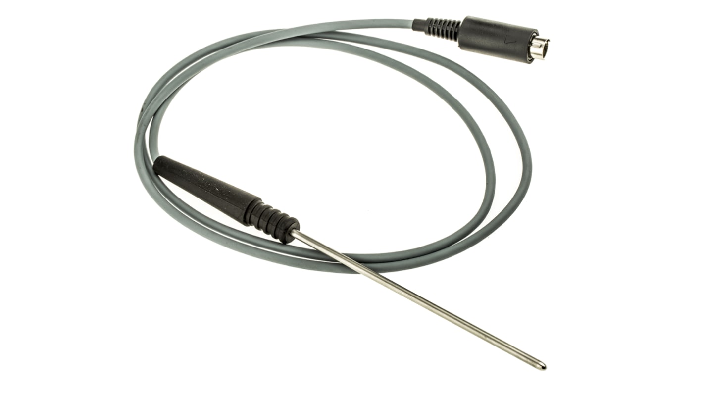 Pico Technology PT100 General Temperature Probe, 120mm Length, 3mm Diameter, +260 °C Max