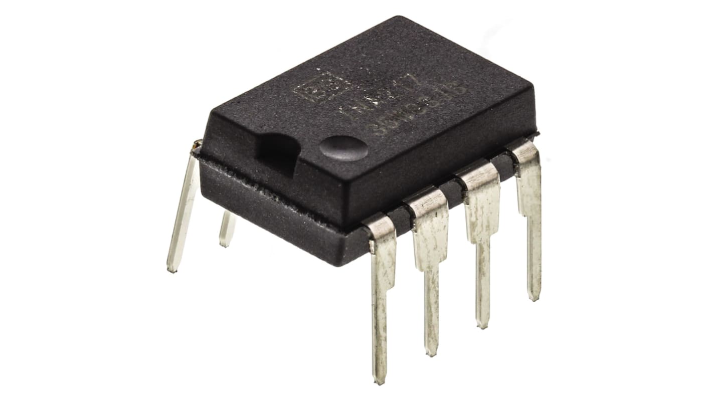 INA217AIP Texas Instruments, Instrumentation Amplifier, 250μV Offset 3.4MHz, 8-Pin PDIP