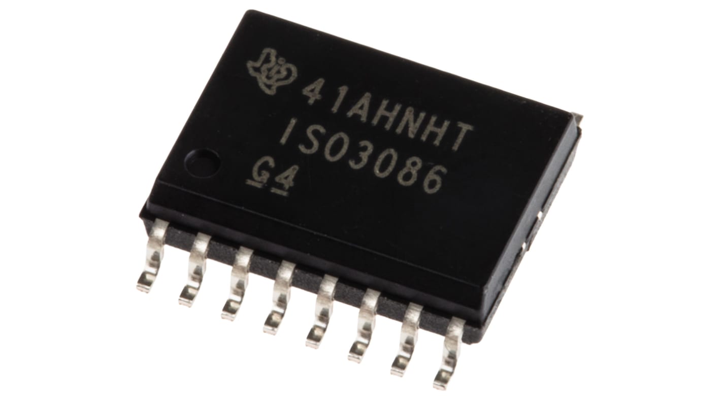 Texas Instruments 线路收发器 IC, 1个发送器, 16针, 贴片安装, SOIC封装