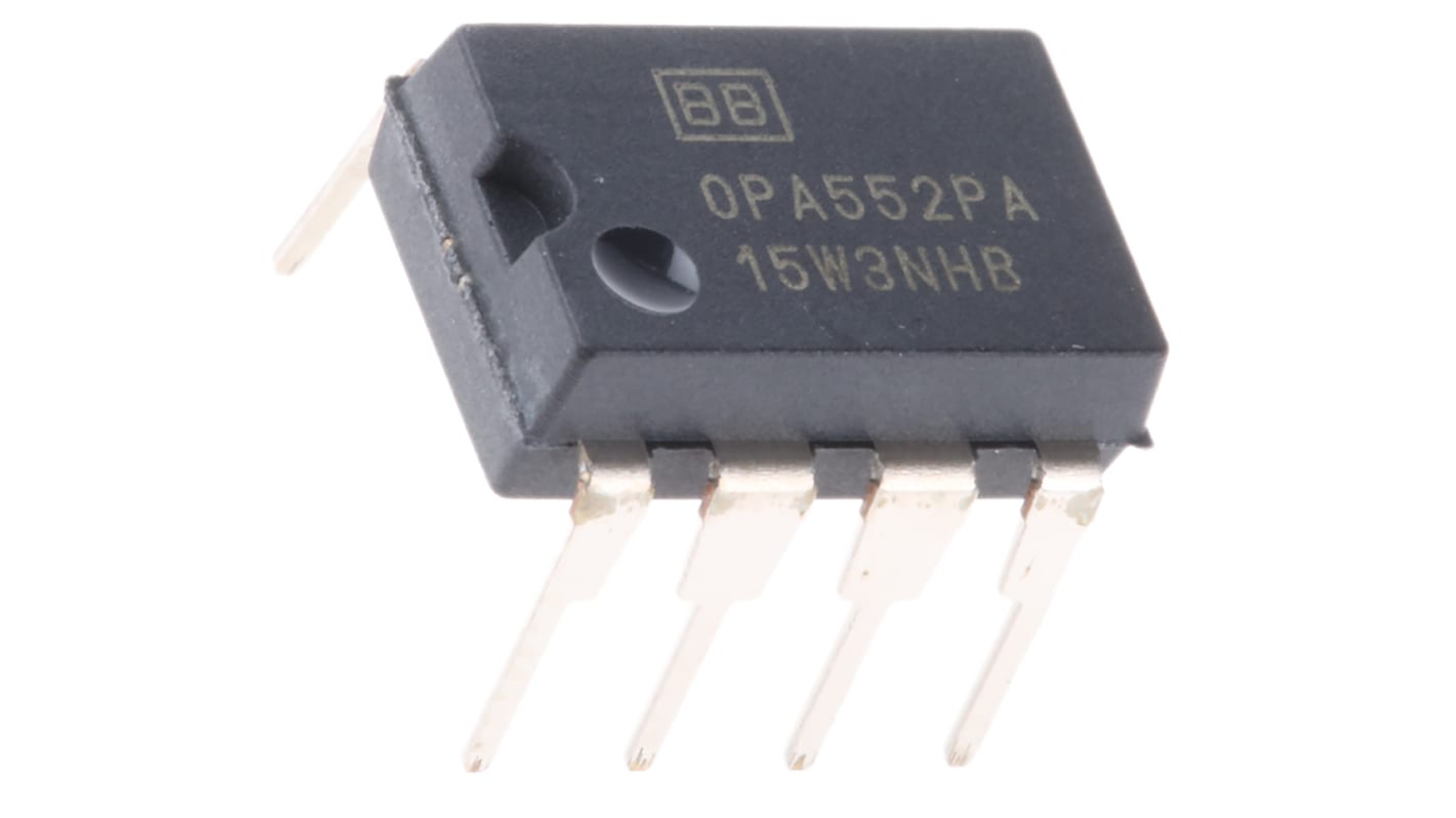 Amplificatore operazionale Texas Instruments, Su foro, al. Duale, PDIP