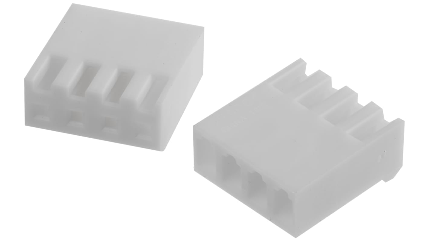 640250-4 | Corpo connettore automotive TE Connectivity Femmina, 4 vie, 1  fila, passo 3.96mm | RS