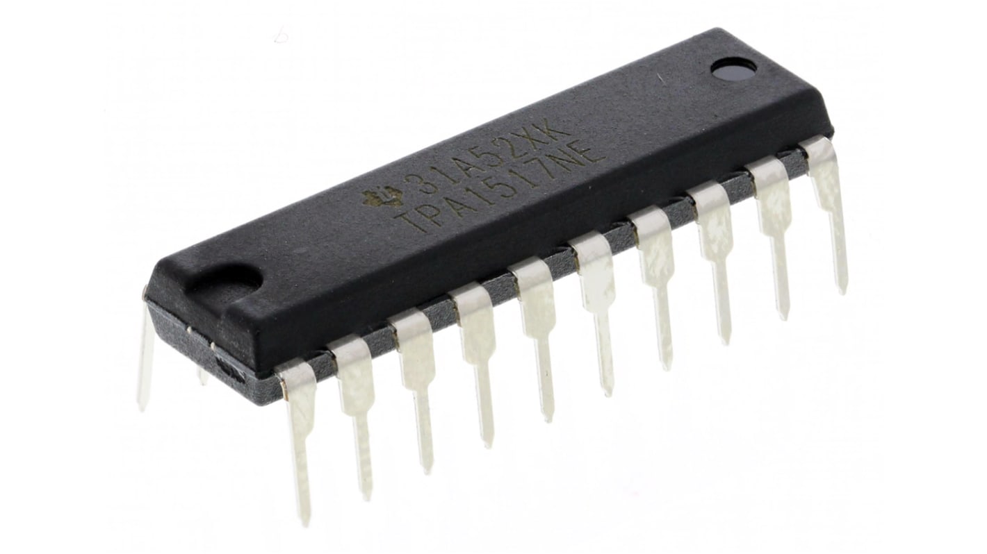 Texas Instruments,Audio6W, 20-Pin PDIP TPA1517NE
