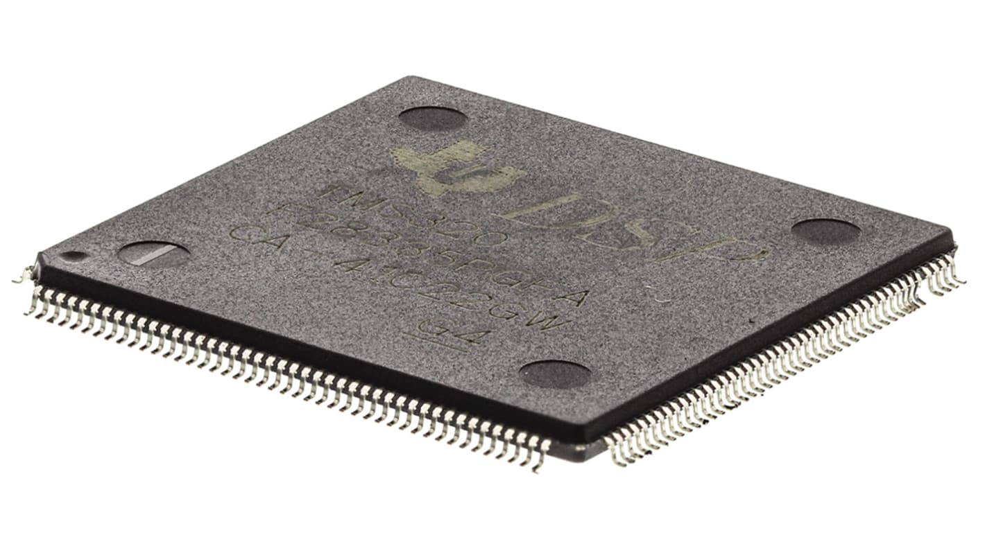 Texas Instruments, 32bit C28x, Delfino Microcontroller, 150MHz, 512 kB Flash, 176-Pin LQFP