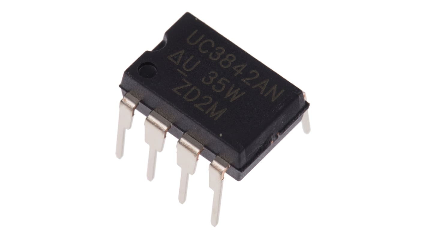 Texas Instruments UC3842AN, PWM Controller, 500 kHz 8-Pin, PDIP