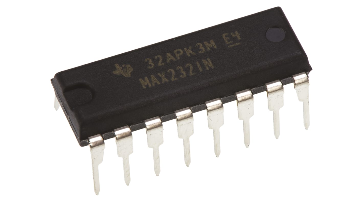 Texas Instruments MAX232IN Line Transceiver, 16-Pin PDIP