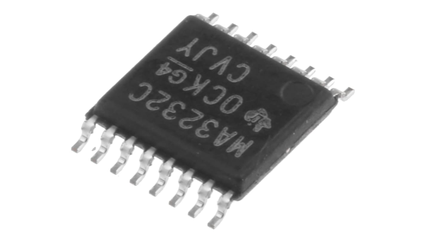 Texas Instruments 双线路收发器 IC, 2个发送器, 16针, 贴片安装, TSSOP封装