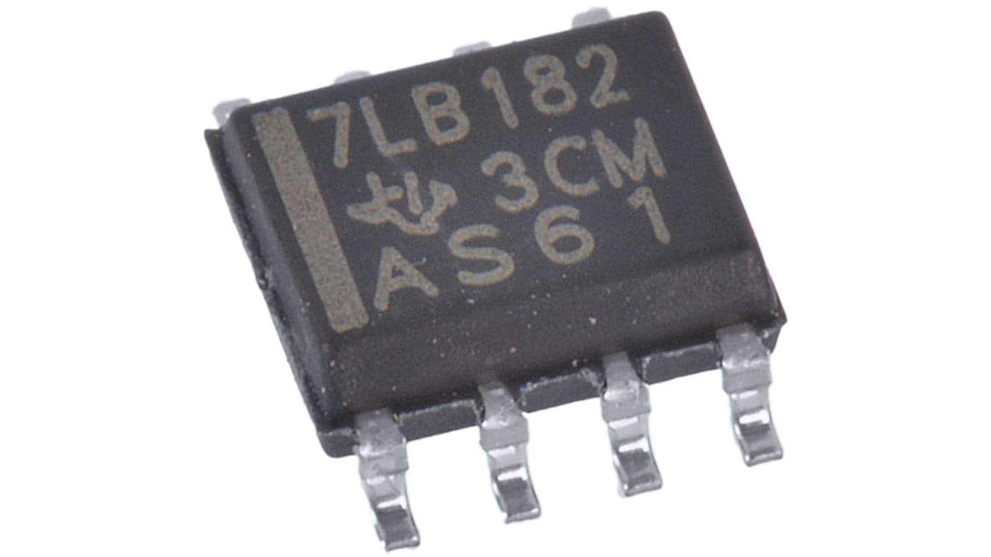 Texas Instruments SN75LBC182D, Line Transceiver, RS-485, 5 V, 8-Pin SOIC