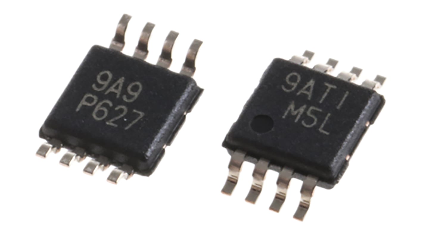 LM358DGKR Texas Instruments, Precision, Op Amp, 700kHz, 5 → 28 V, 8-Pin MSOP