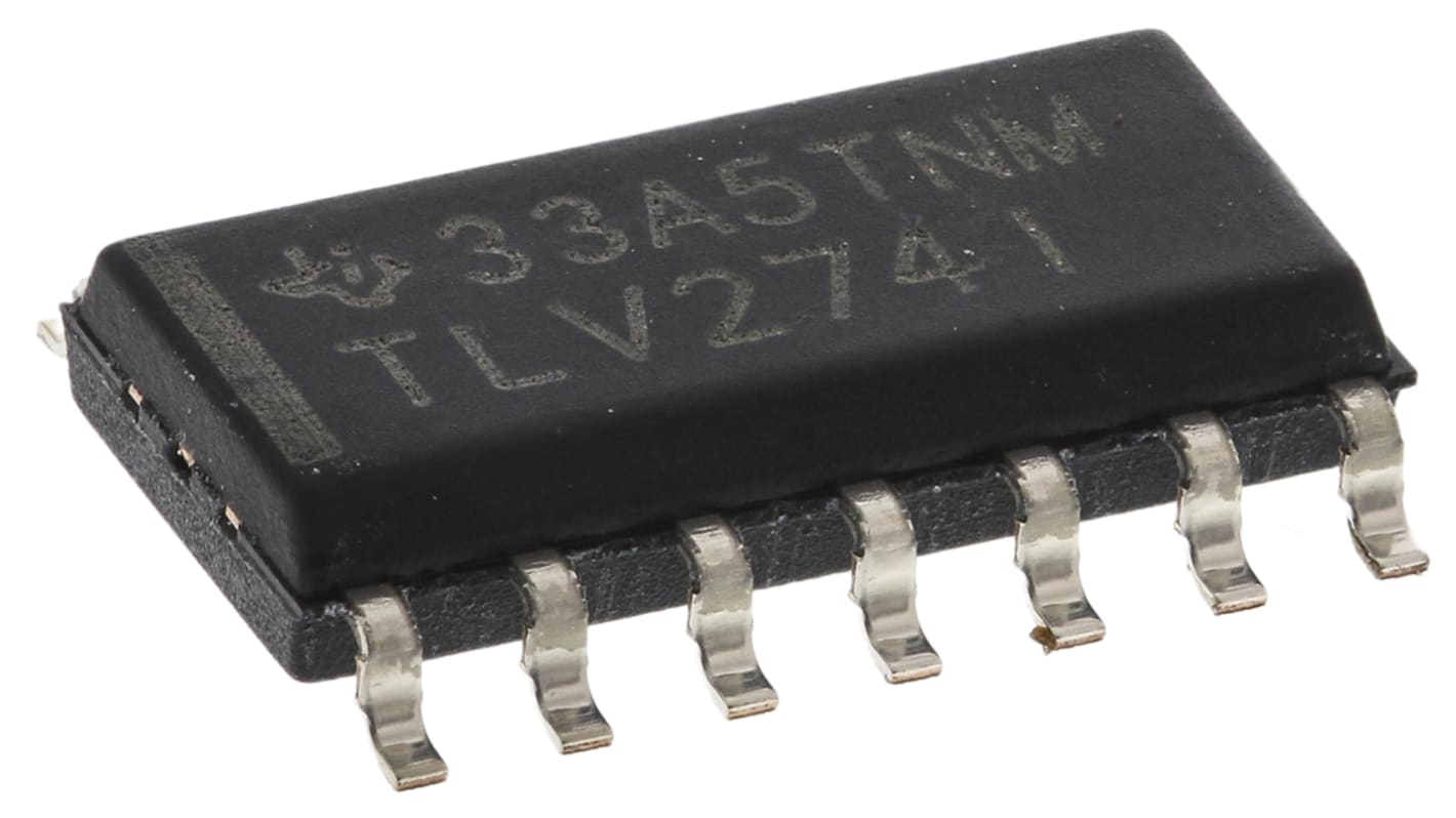 Texas Instruments Operationsverstärker Präzision SMD SOIC, einzeln typ. 5 V, biplor typ. ±5V, 14-Pin