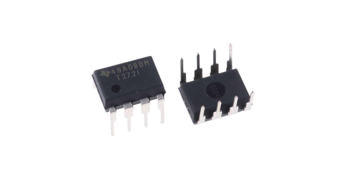 TLV272IP Texas Instruments, Precision, Op Amp, RRO, 3MHz, 5 V, 8-Pin PDIP