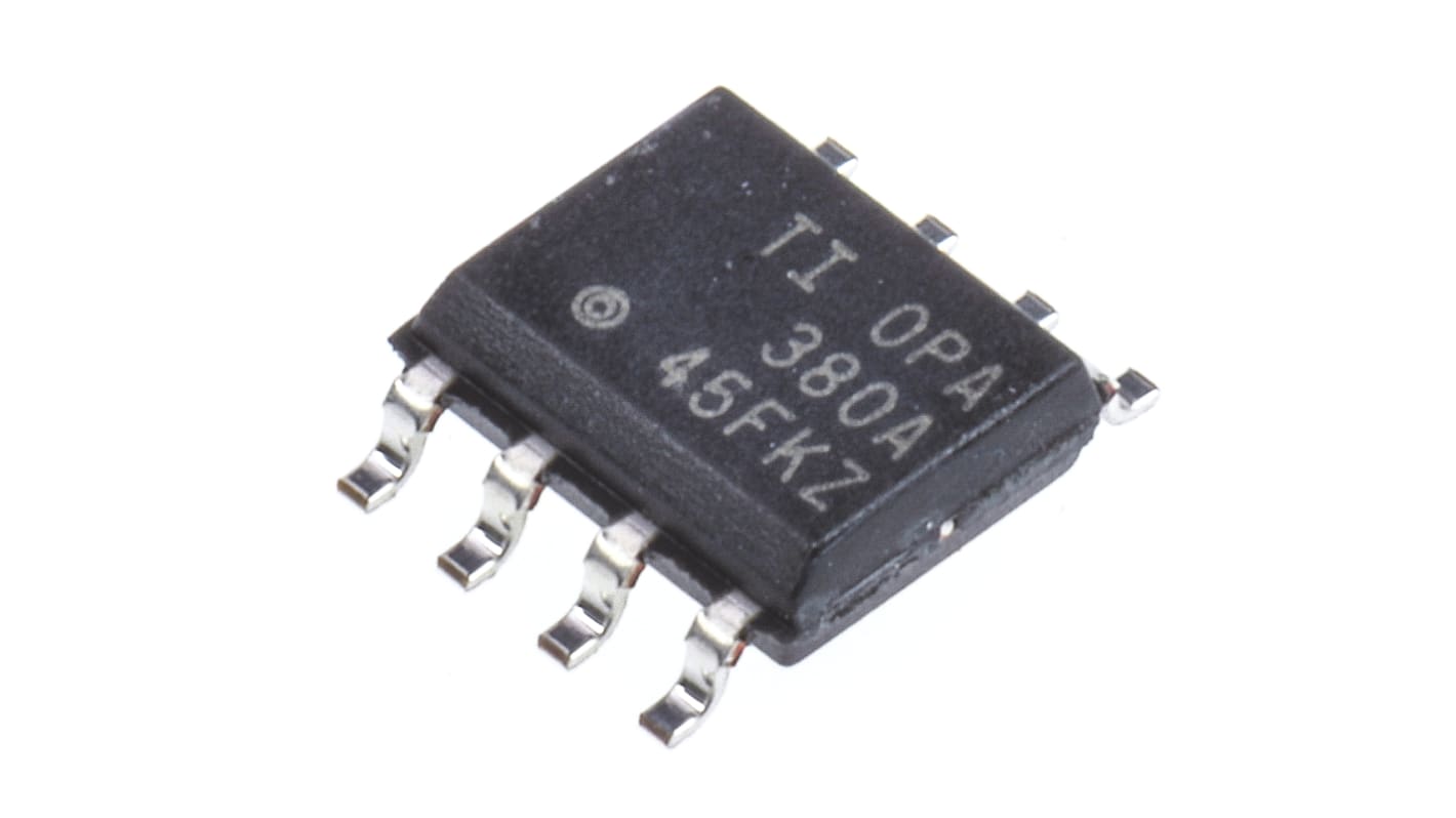 OPA380AID Texas Instruments, Transimpedance Amplifier 3 V, 5 V 90MHz 8-Pin SOIC