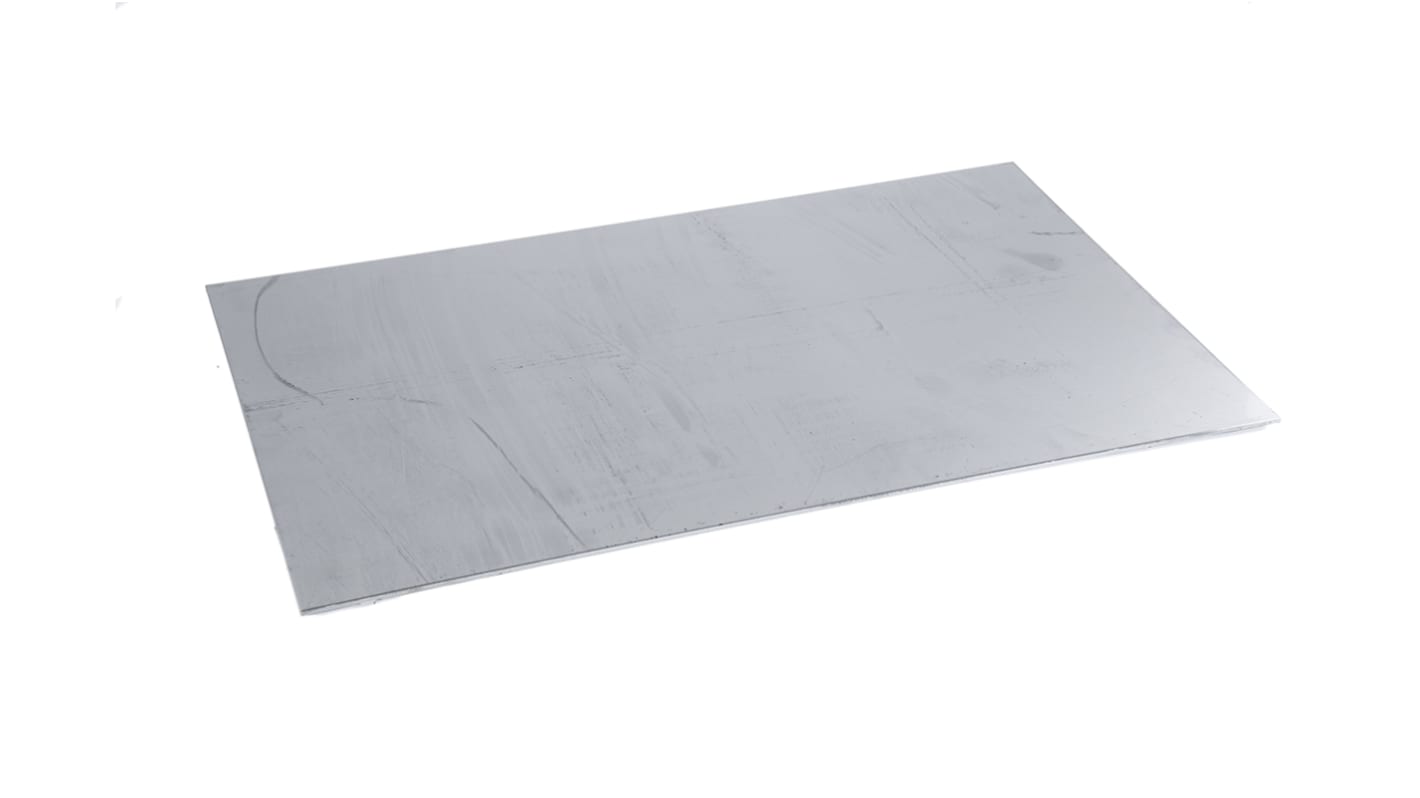 RS PRO Edelstahlblech , 500mm x 300mm x 2.5mm, 304S15, Silber