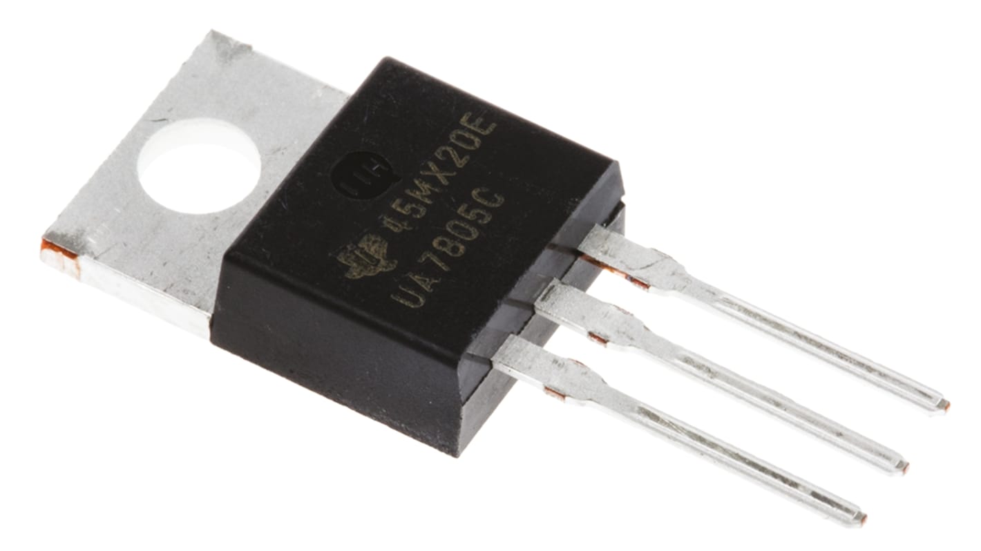 Texas Instruments 线性稳压芯片, 5 V输出, 1.5A最大输出, 单路输出, TO-220, 3针, 通孔安装, 0 °C→+125 °C
