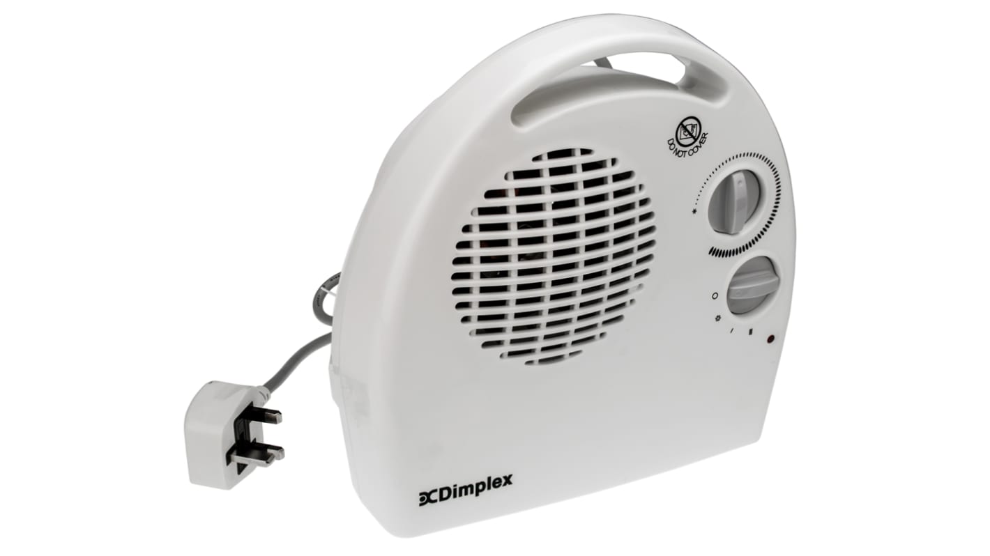 Dimplex 2kW Fan Fan Heater, Portable, Type G - British 3-pin