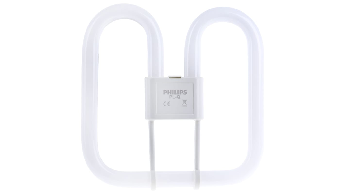 Philips Lighting GR10q 2D Shape CFL Bulb, 28 W, 3500K, Warm White Colour Tone