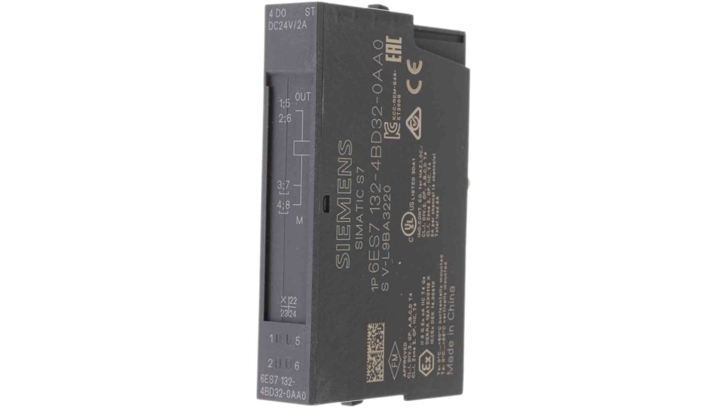 Siemens PLC I/Oモジュール 6ES7132-4BD32-0AA0 PLC I/Oモジュール SIMATIC ET 200S Series用