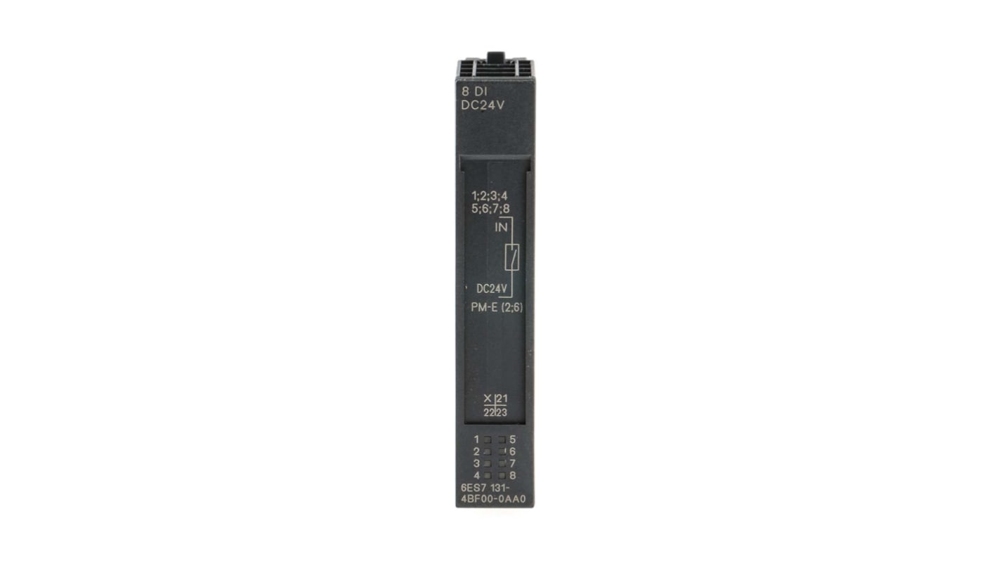 Moduł PLC We/Wy Siemens Moduł PLC We/Wy do sterownika PLC Seria SIMATIC ET 200S 6ES7131-4BF00-0AA0 81 x 15 x 52 mm