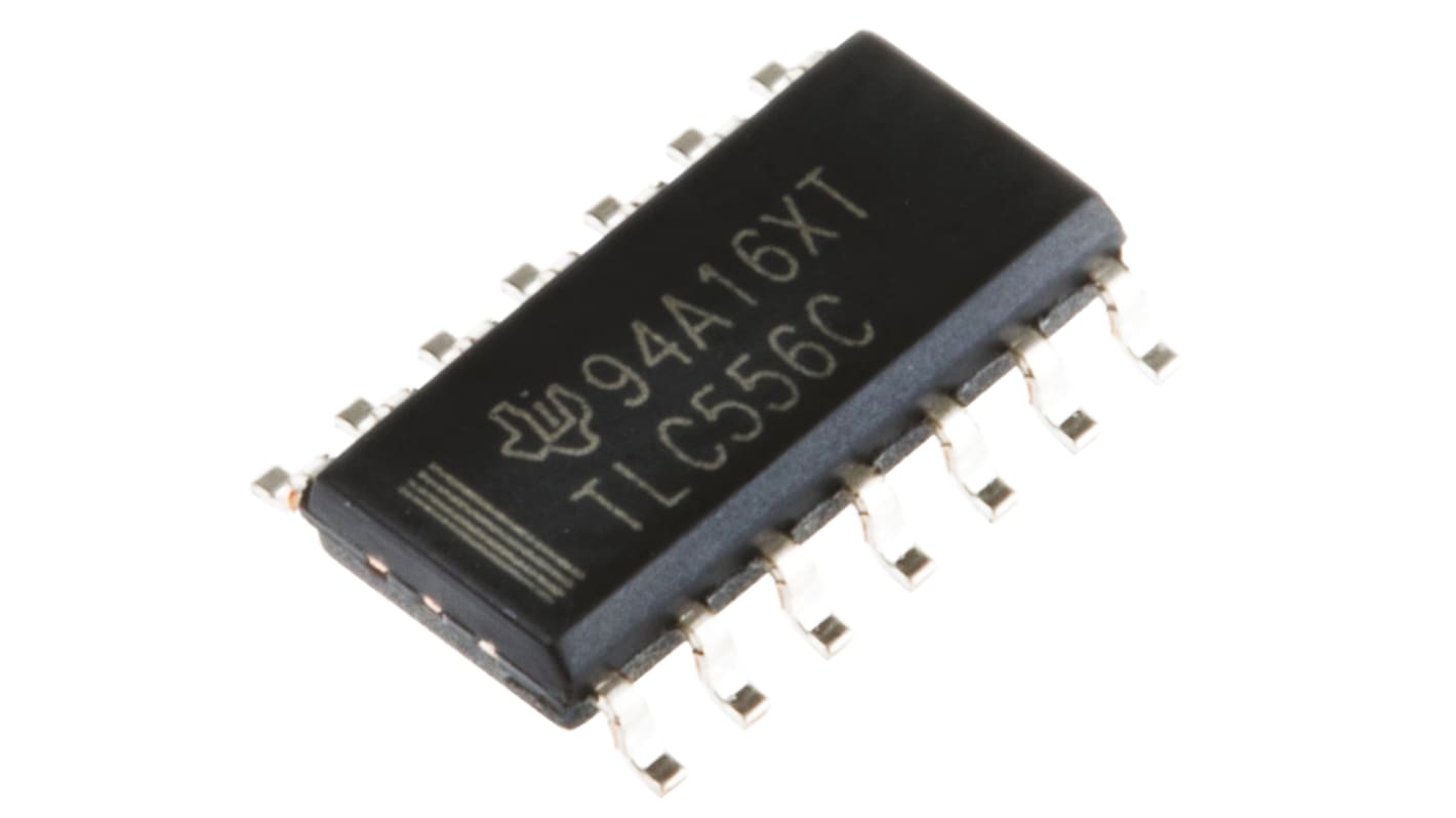 Texas Instruments TLC556CDR, Timer Circuit, Dual 2MHz, 14-Pin SOIC