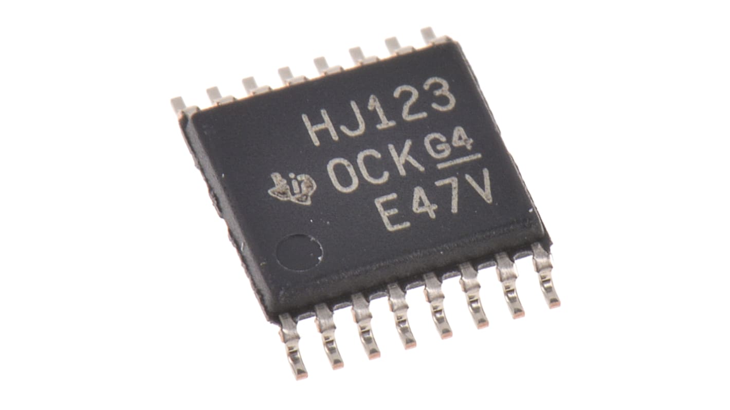 Multivibratore monostabile CD74HC123PWR, Dual, HC, 5.2mA, 16-Pin, TSSOP