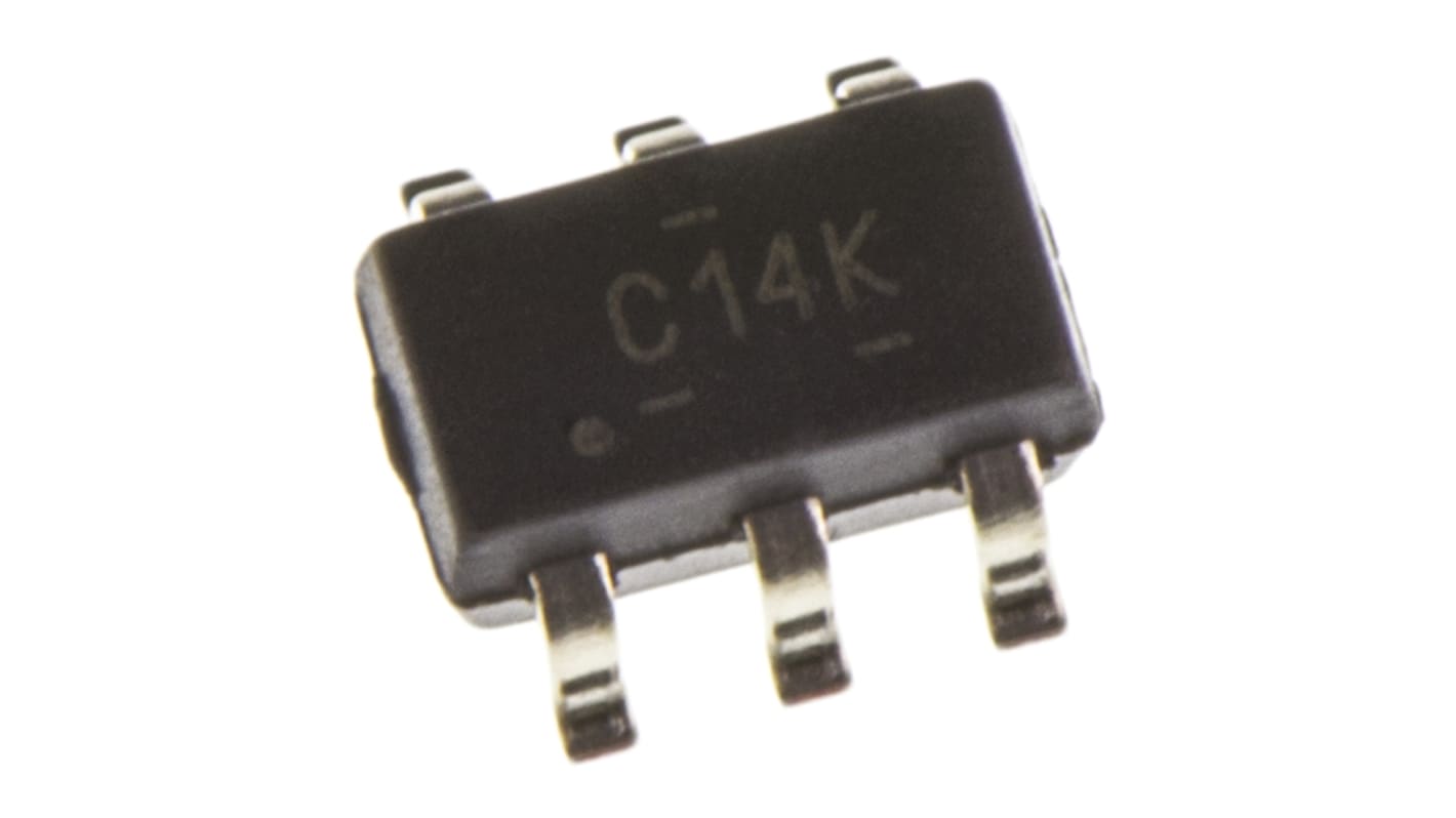 Texas Instruments CMOS-Inverter Schmitt-Trigger Dual 4.3 ns @ 5 V, 5.4 ns @ 3.3 V, SOT-23