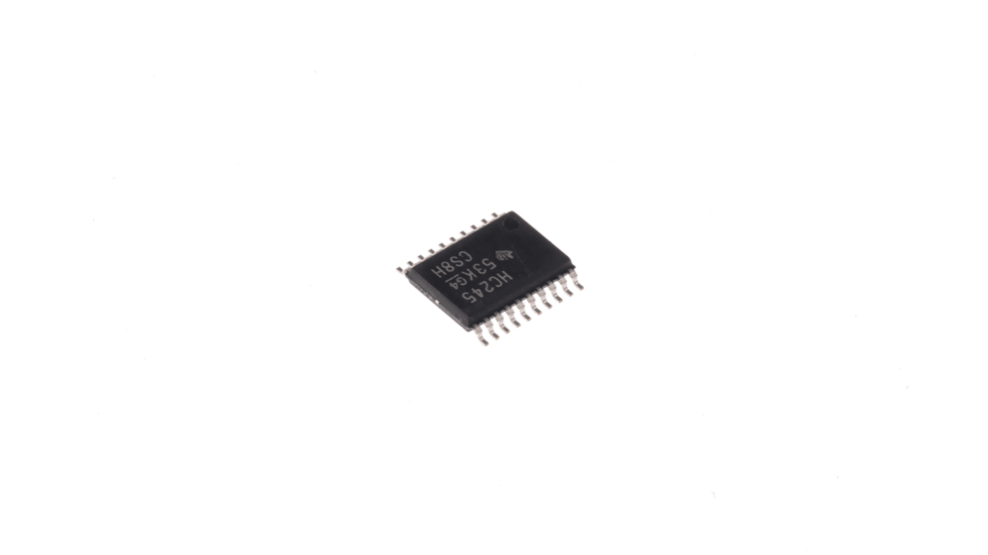 Nadajnik/odbiornik magistrali SN74HC245PW, 1 Nadajnik-odbiornik magistrali HC, 8-Bit Nieodwracana 20-Pin TSSOP