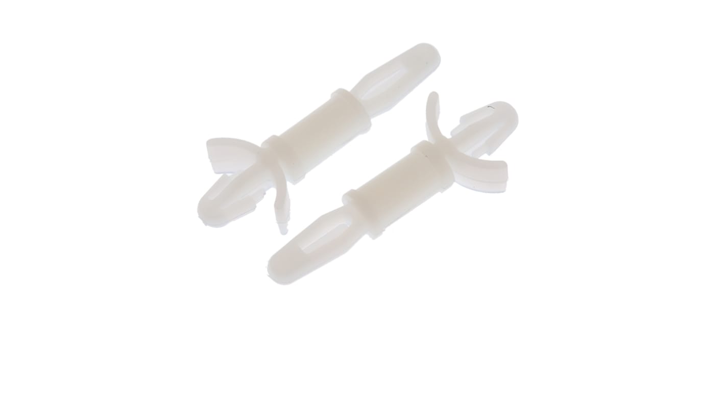 LCBSM-6-01, 9.5mm High Nylon PCB Support Pillar for 4mm PCB Hole, 7.1mm Base