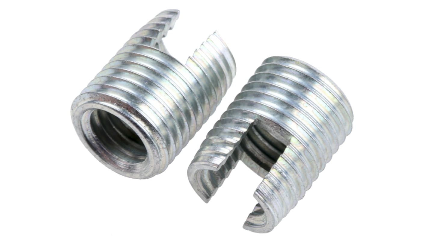 Böllhoff Galvanised, M10 Steel Threaded Insert