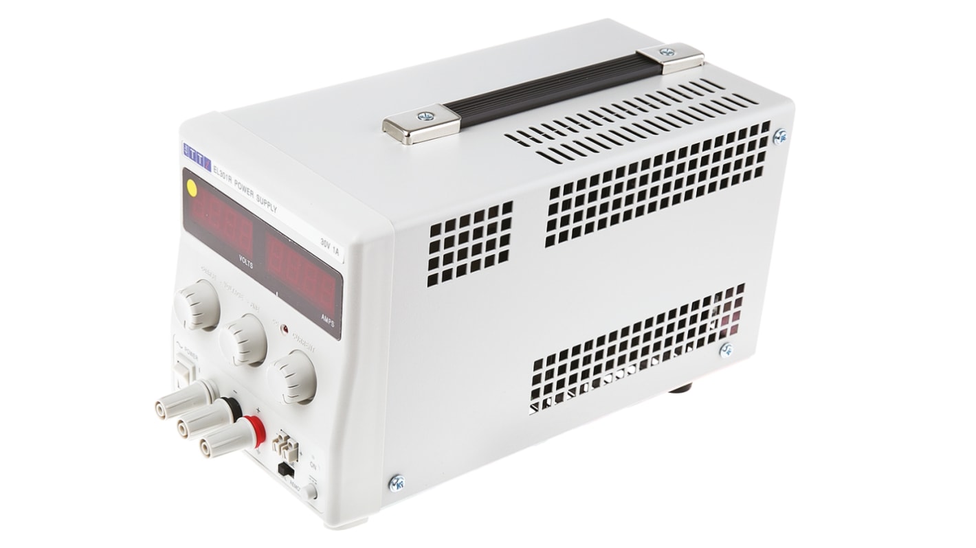 Aim-TTi EL-R Series Digital Bench Power Supply, 0 → 30V, 0 → 1A, 1-Output, 30W