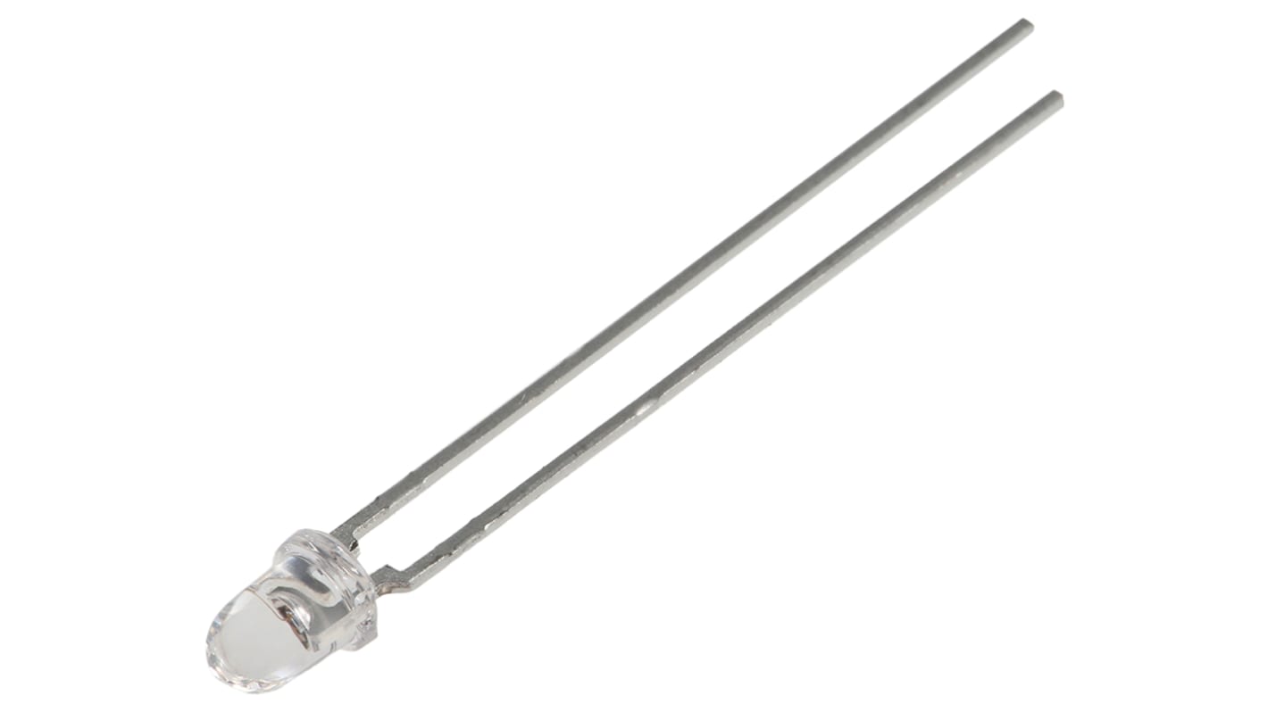 ams OSRAM THT NPN Fototransistor IR, UV, sichtbares Licht 7μs, 380nm → 1150nm, 2-Pin 3mm