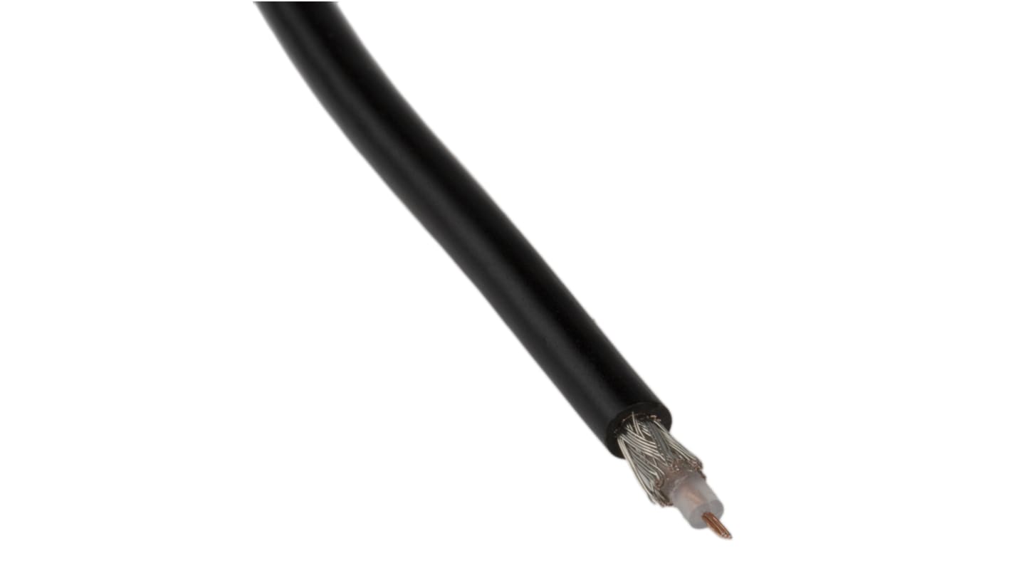 RS PRO, 100m, RG174/U Coaxial, Unterminated50 Ω