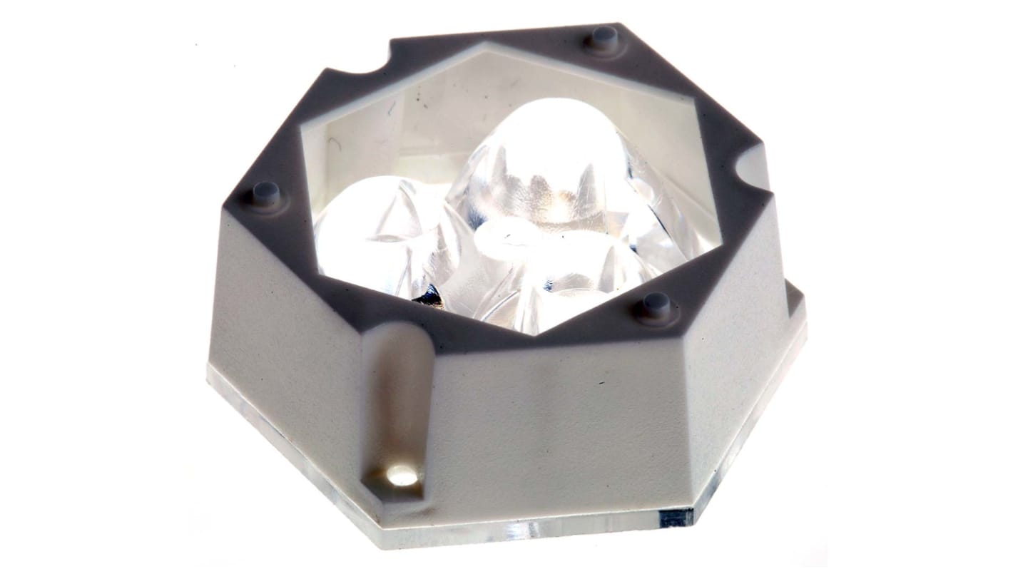 Polymer Optics 181, Colour Mixer Series 3-Way LED Lens, Narrow Angle Beam