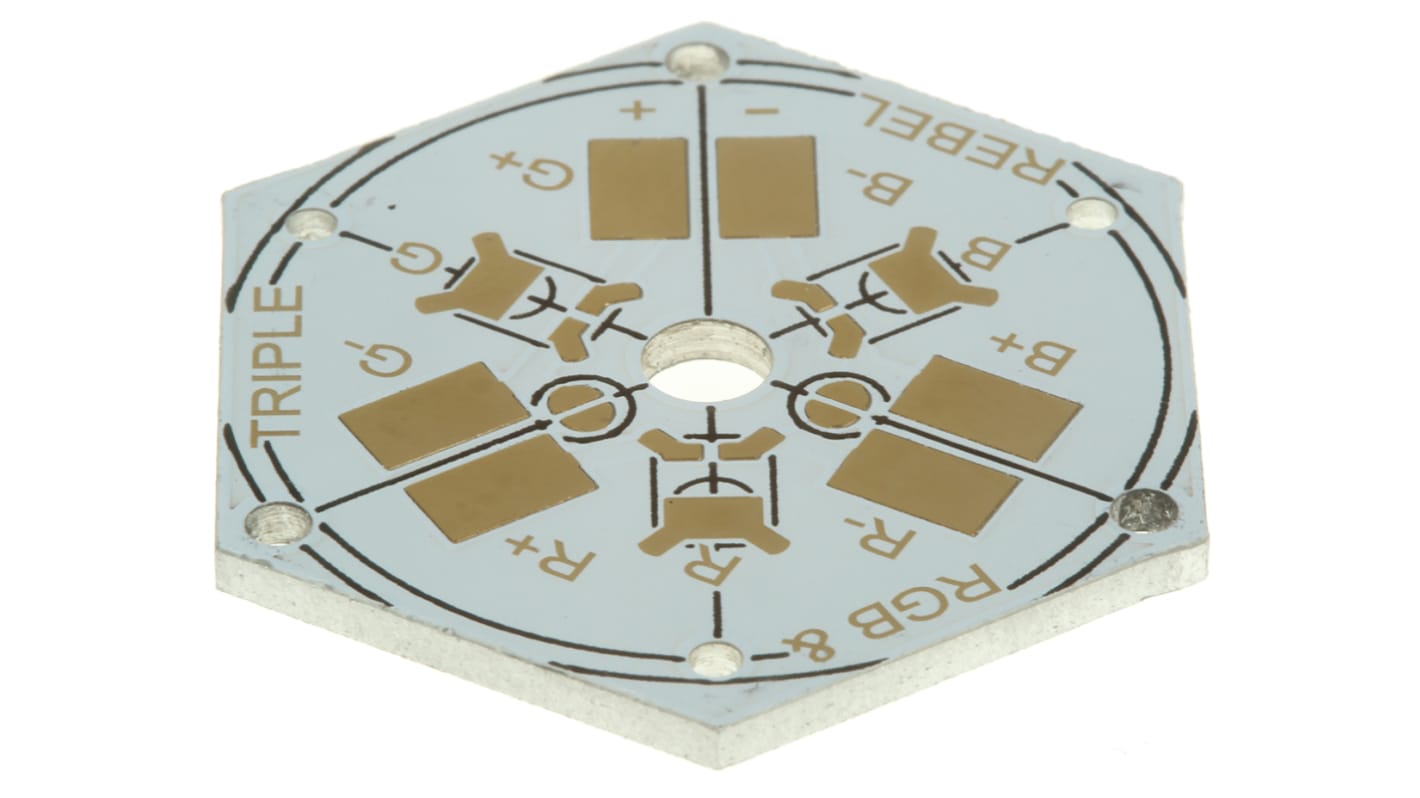 213, 3 cell Colour Mixer MCPCB LED Prototyping Board for Luxeon Rebel LEDs