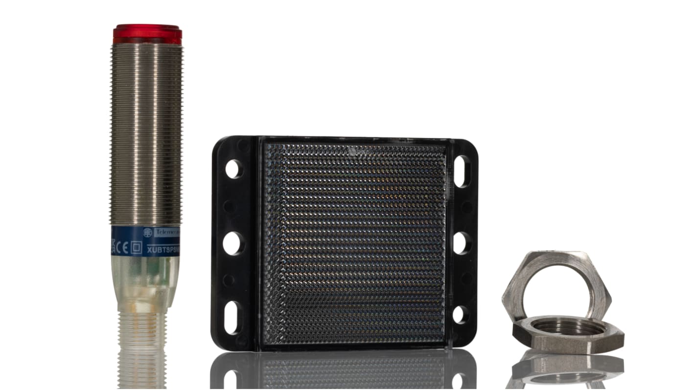 Rs-Online Sensore fotoelettrico Cilindrico Telemecanique Sensors a retroriflessione rilevamento 1 4 m uscita PNP
