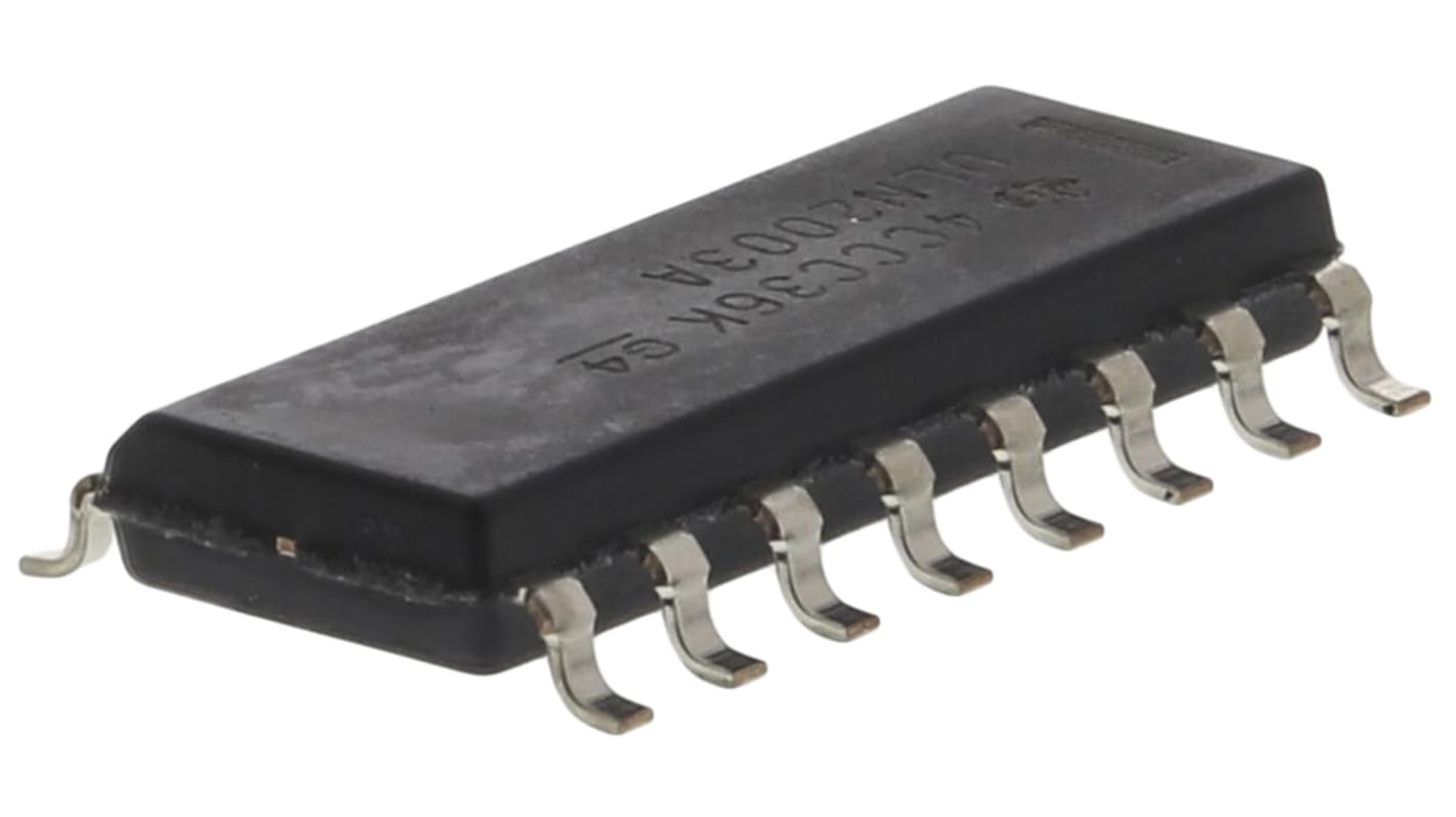 Texas Instruments ULN2003ADR, 7-element NPN Darlington Pair, 500 mA 50 V, 16-Pin SOIC