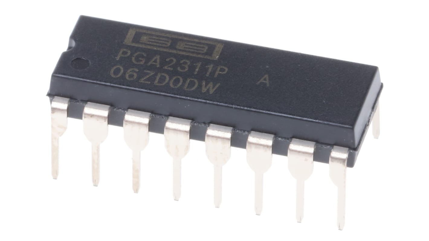 PGA2311PA Texas Instruments, Audio Volume Control 16-Pin PDIP