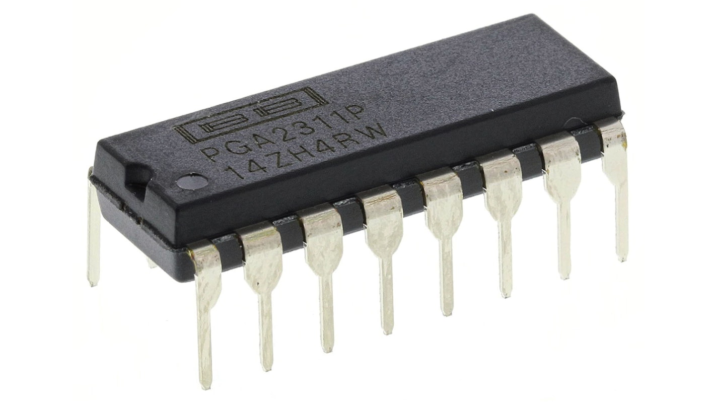Circuito integrado de amplificador de vídeo PGA2310PA PDIP, 16-Pines +85 °C