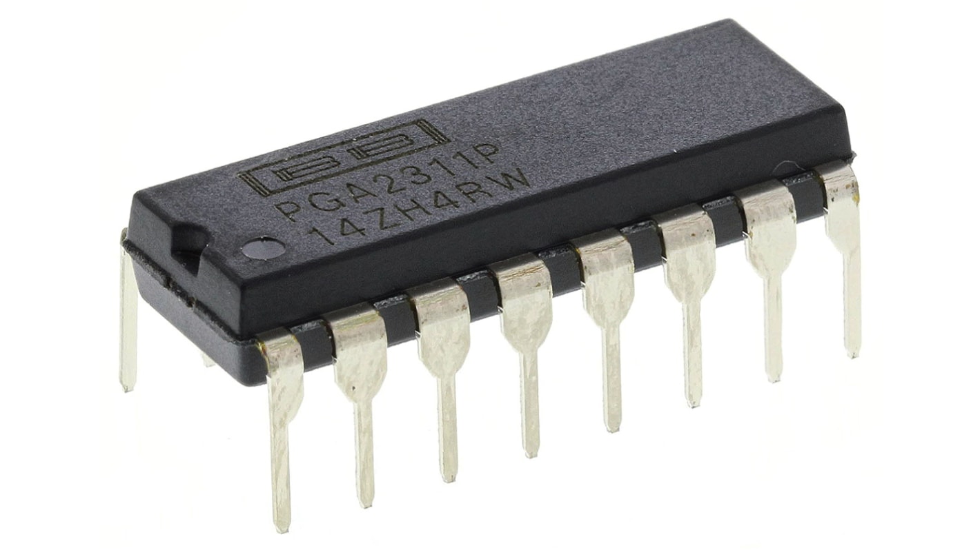 Texas Instruments,Audio Volume Control, 16-Pin PDIP PGA2311P