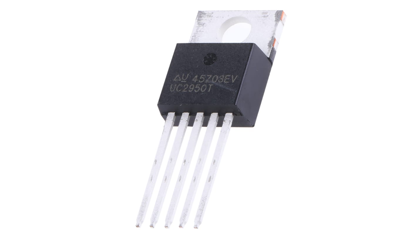 Texas Instruments UC2950T, MOSFET 1, 4 A, 35V 5-Pin, TO-220