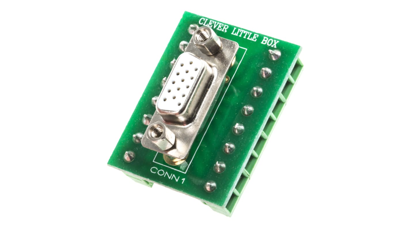 Conector D-sub RS PRO, Ángulo de 90° , Montaje en PCB, Hembra, Terminación Terminal roscado