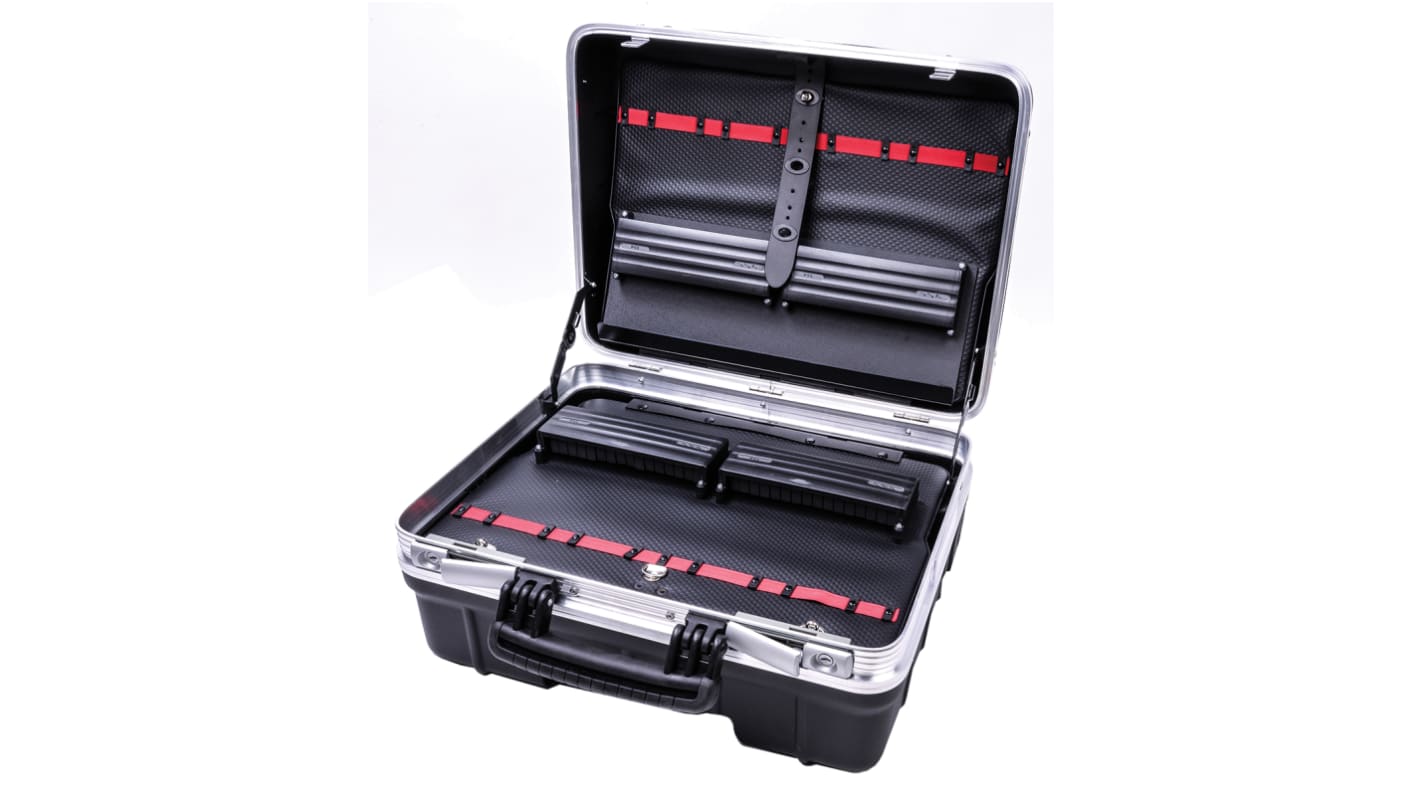 GT Line Plastic Tool Case 2 Wheels, 465 x 352 x 255mm