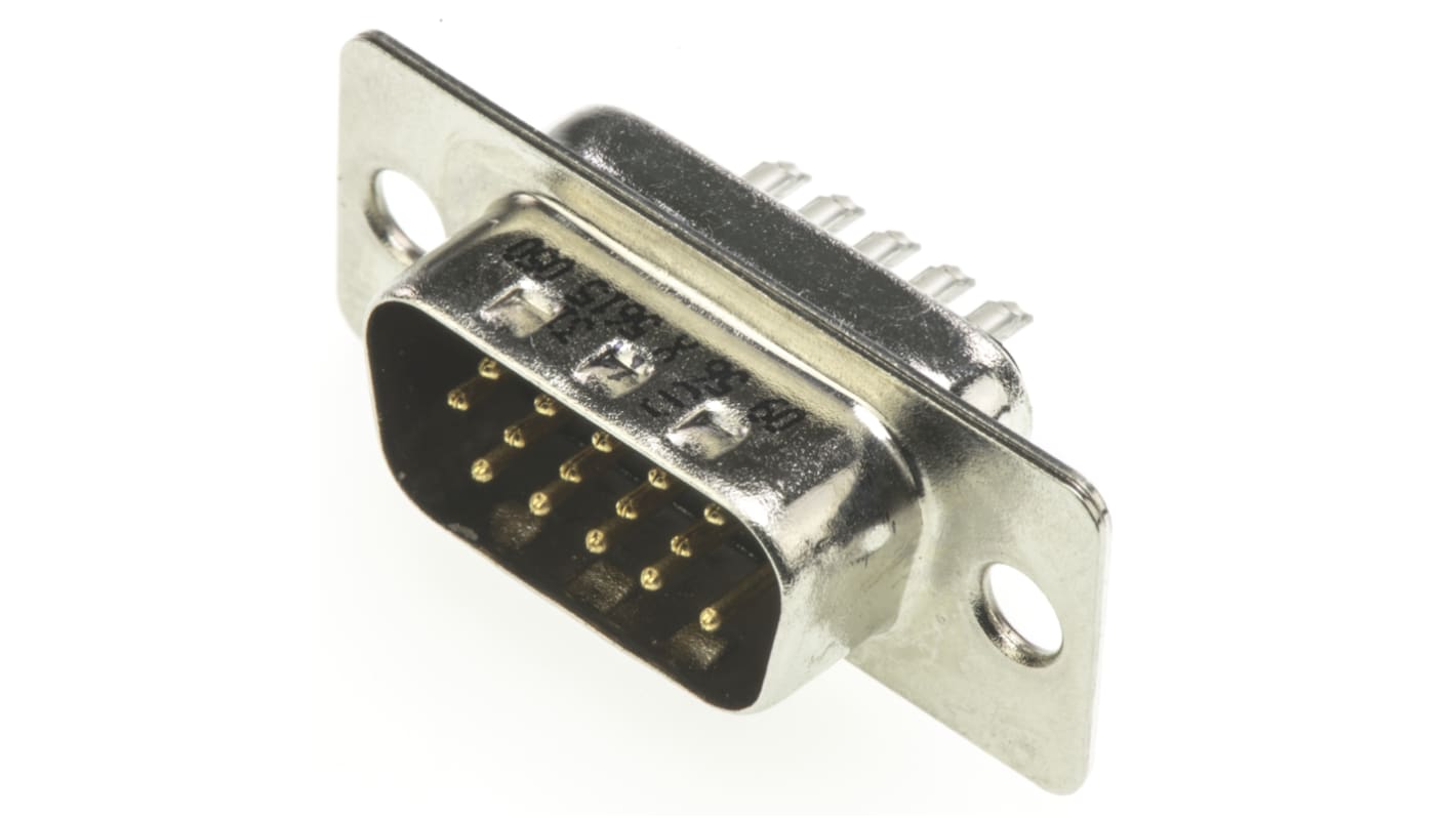 HARTING 15 Way Cable Mount D-sub Connector Plug, 2.29mm Pitch