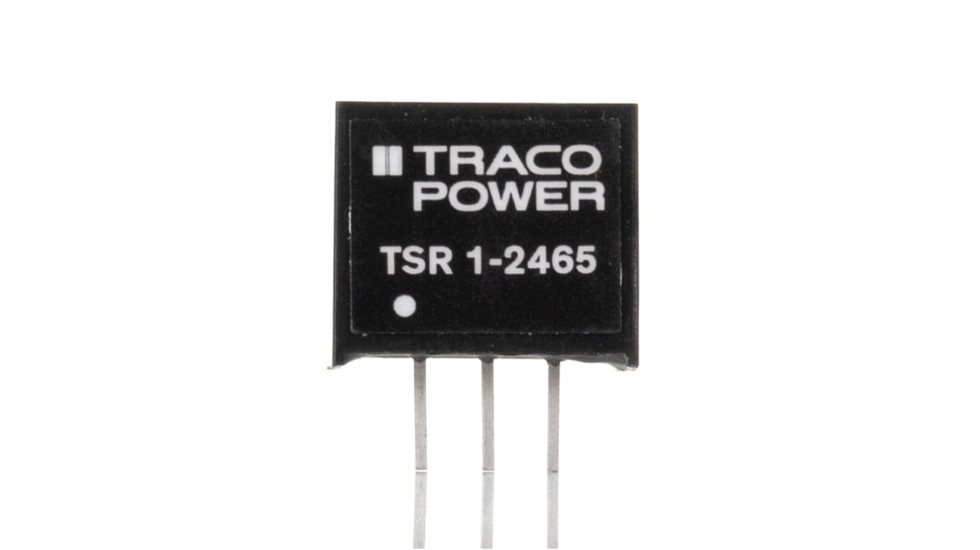 Régulateur de commutation TRACOPOWER, TSR 1, entrée 9 → 36V c.c., sortie 6.5V c.c., 1A, 6.5W