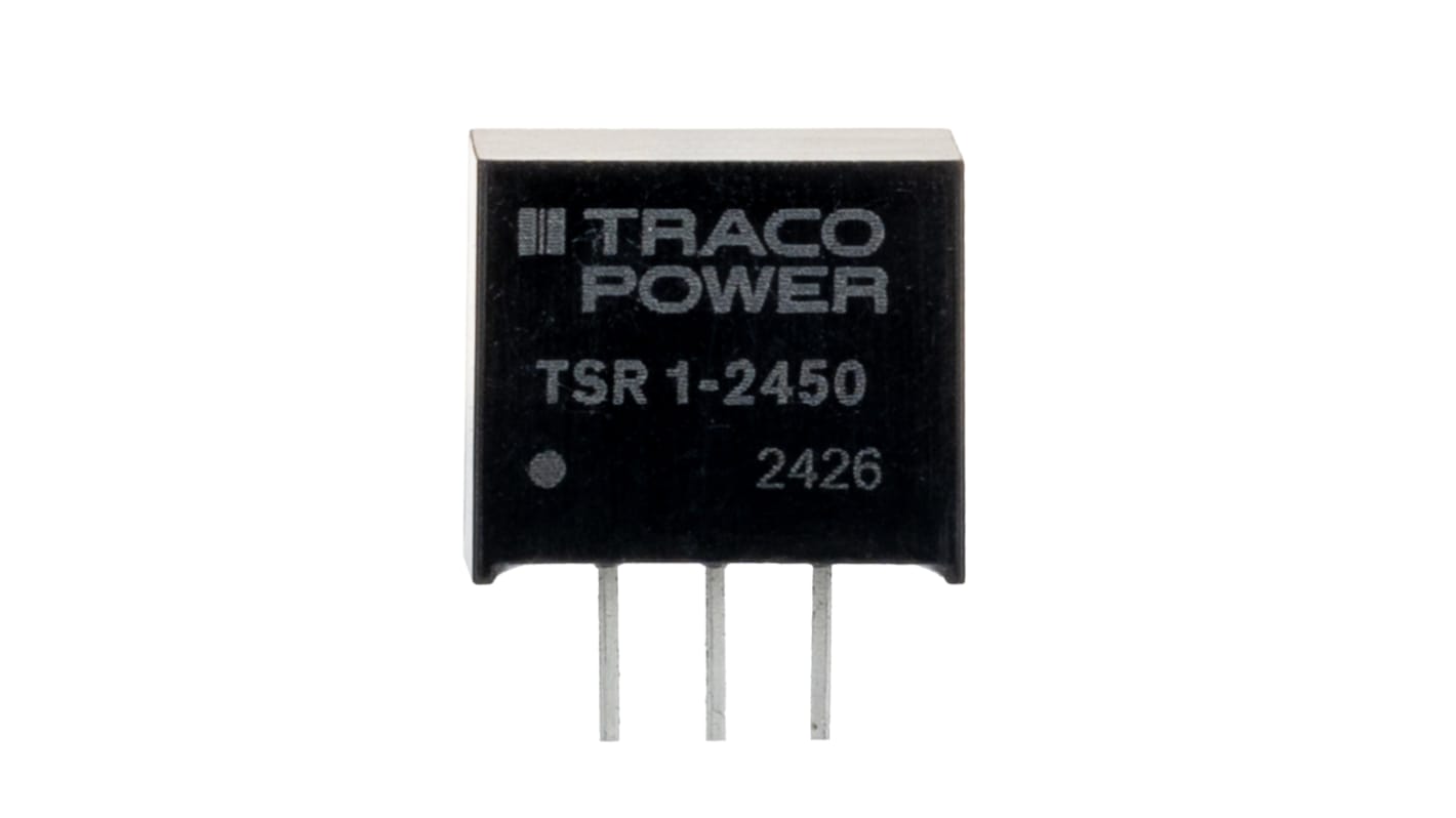 Régulateur de commutation TRACOPOWER, TSR 1, entrée 6.5 → 36V c.c., sortie 5V c.c., 1A, 5W