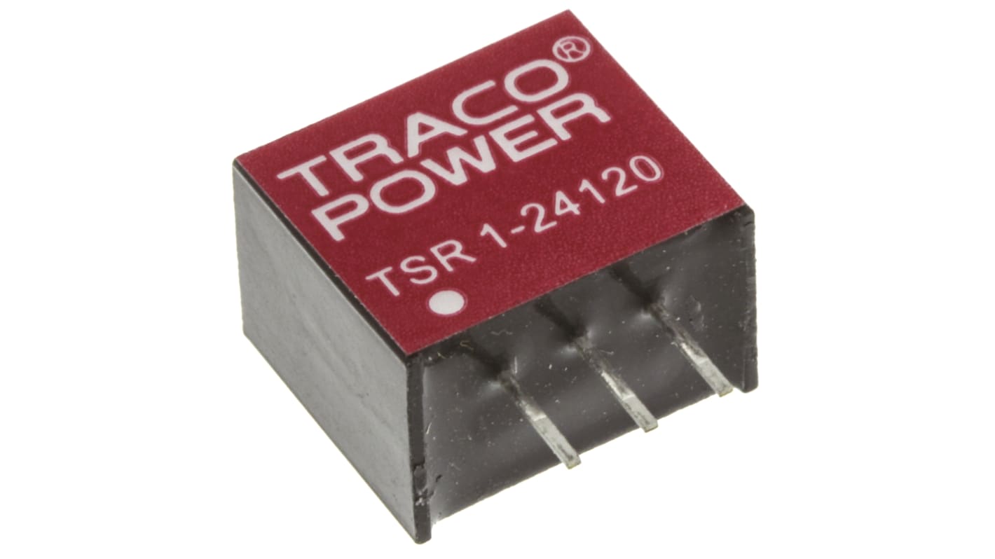 Regolatore switching TRACOPOWER, ingresso 15 → 36V cc, uscita 12V cc, 1A, 12W