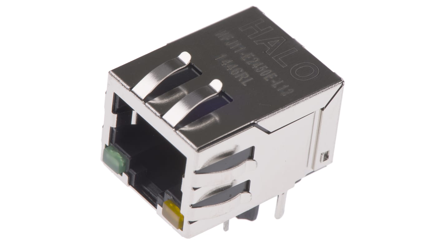 Halo Electronics RJ45接口, PCB安装, 8路, FastJack系列