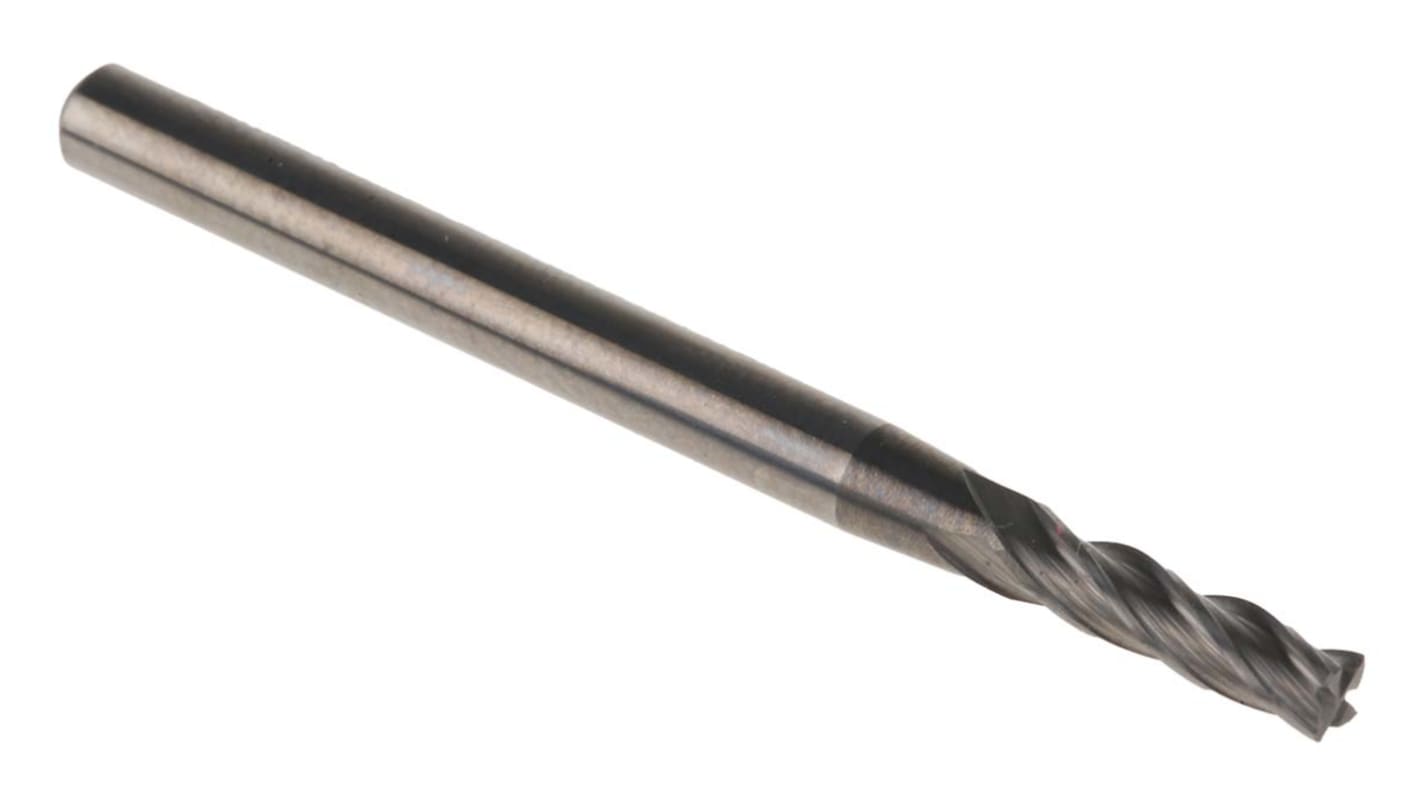 Dormer 直柄立铣刀, 固体碳化物制, 2.5mm刀直径, 可切割9mm, 3 mm柄直径, 38 mm总长