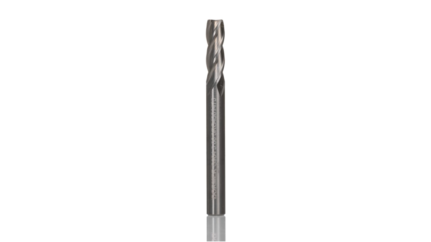 Dormer 直柄立铣刀, 固体碳化物制, 5mm刀直径, 可切割16mm, 5 mm柄直径, 50 mm总长
